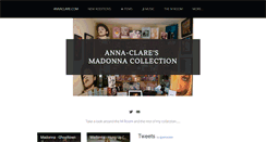 Desktop Screenshot of annaclare.com